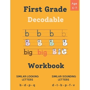 Decodable Workbook for Kids Ages 6 - 7: Dyslexia-Friendly Activities to Improve Reading Skills, Exercises for Decoding W, (Paperback)