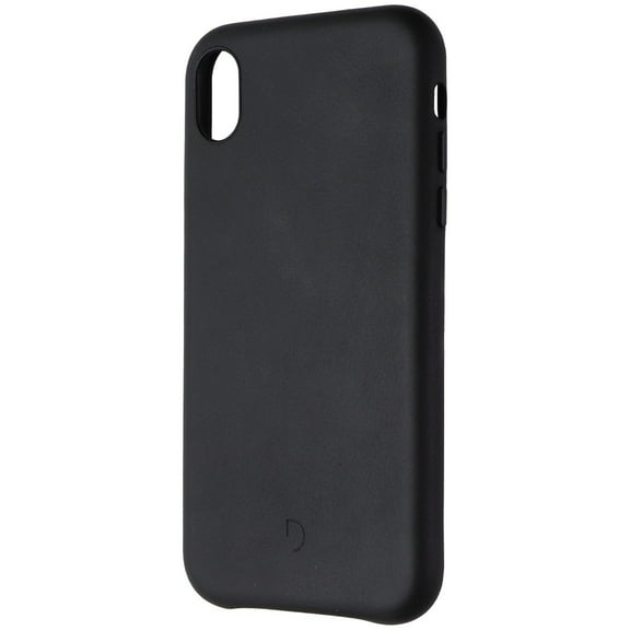 Decoded Full Grain Leather Case for iPhone XR - Black