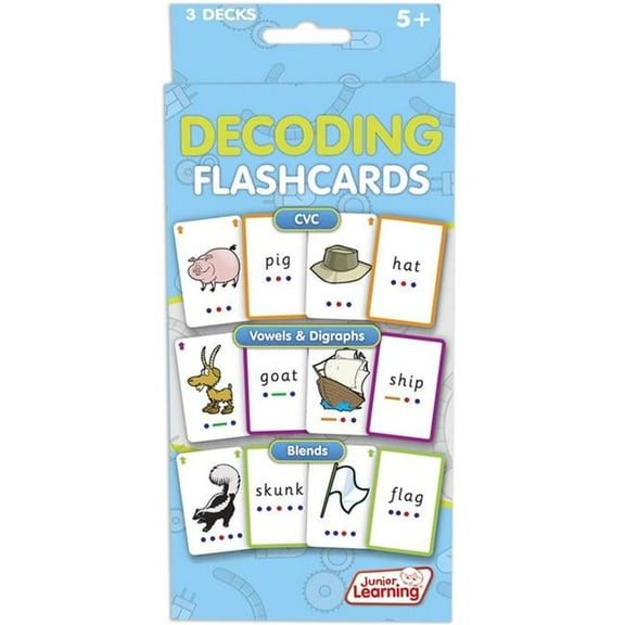 Decoding Flash Cards - Pack of 3