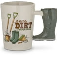 thumbnail image 1 of Decodyne Garden Series Coffee Mug - Novelty Coffee Mugs (Boot), 1 of 3