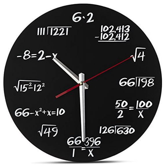 Decodyne DZ-5005 Math Wall Clock