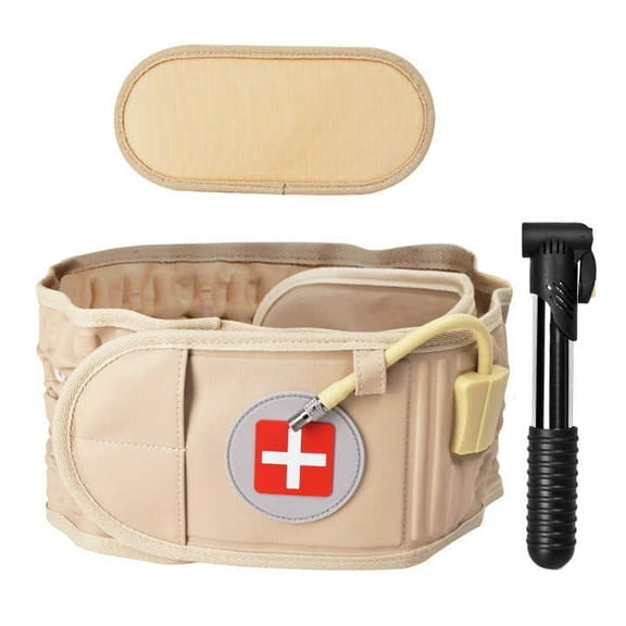 Decompression Back Belt with Electric Inflatable Pump Spinal Air Traction Device