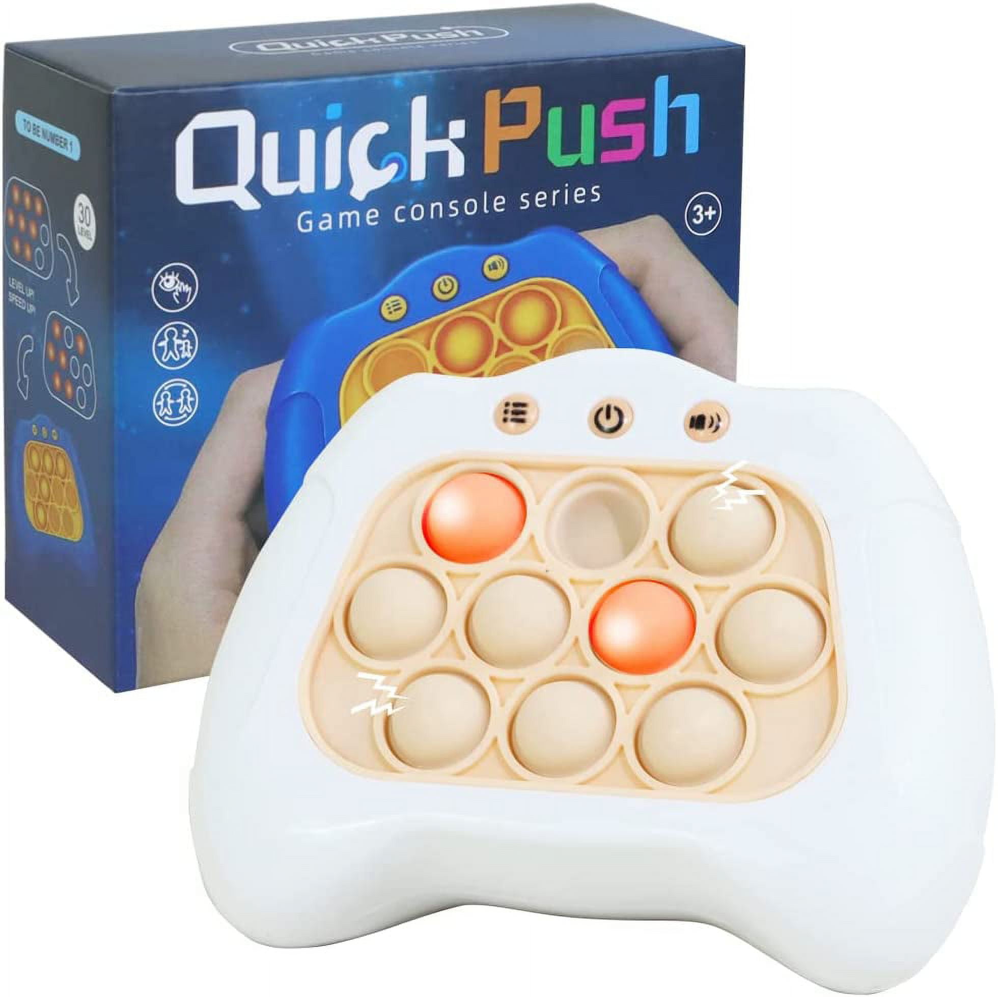 Console De Jeu Quick Push Pop, 4 Modes De Jeux, Jouets De Décompression,  Machine À Jouets Amusante, Exerce La Capacité De Réaction Et Améliore La  Concentration Du 4,46 €