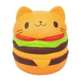 Cat Head Burger Toy Is Good For Release Stress And Ease