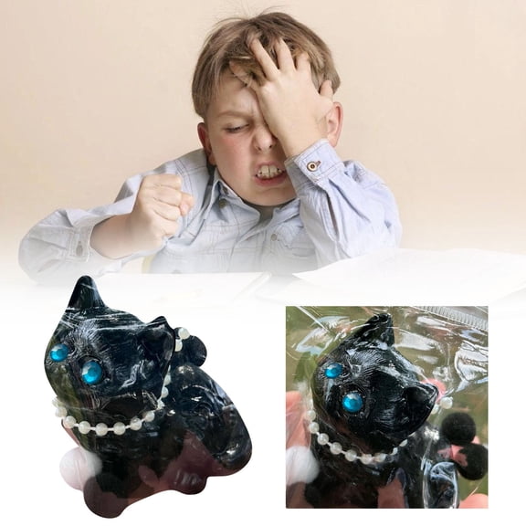 Decompression Toys Super Cute Cat Knead Music Three Cute Cat Decompression Knead Venting Decompression Knead