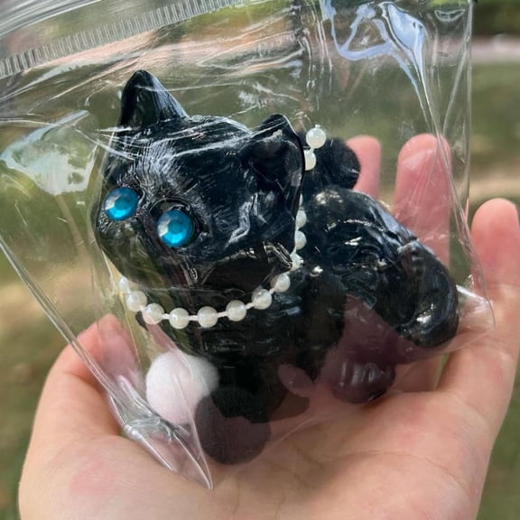 Decompression Toys Super Cute Cat Knead Music Three Cute Cat Decompression Knead Venting Decompression Knead