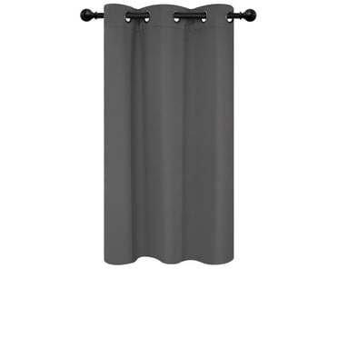 Deconovo 1 Piece Blackout Curtain Panel, Thermal Insulated Window Curtain for Living Room, 42×45 inch, Dark Gray