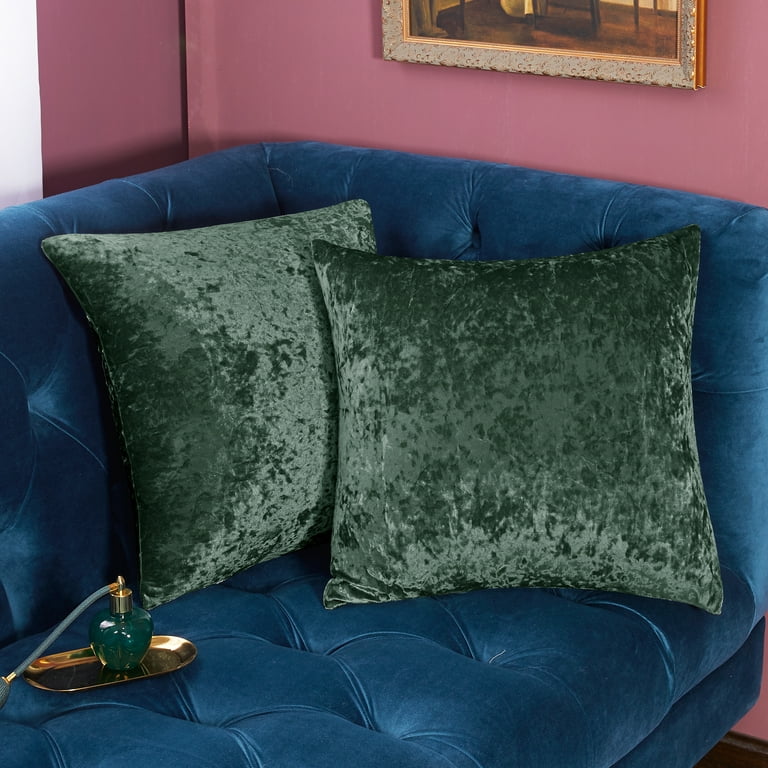 https://i5.walmartimages.com/seo/Deconovo-18-x-18-inch-Christmas-Decorations-Crushed-Velvet-Pillow-Covers-for-Couch-Bed-Dark-Green-Throw-Pillow-Covers-Pack-of-2_f94f8b19-1c3c-4e1e-be9e-5c3067e50298.df928d9aa4e01bdb04fded068fa7444a.jpeg?odnHeight=768&odnWidth=768&odnBg=FFFFFF