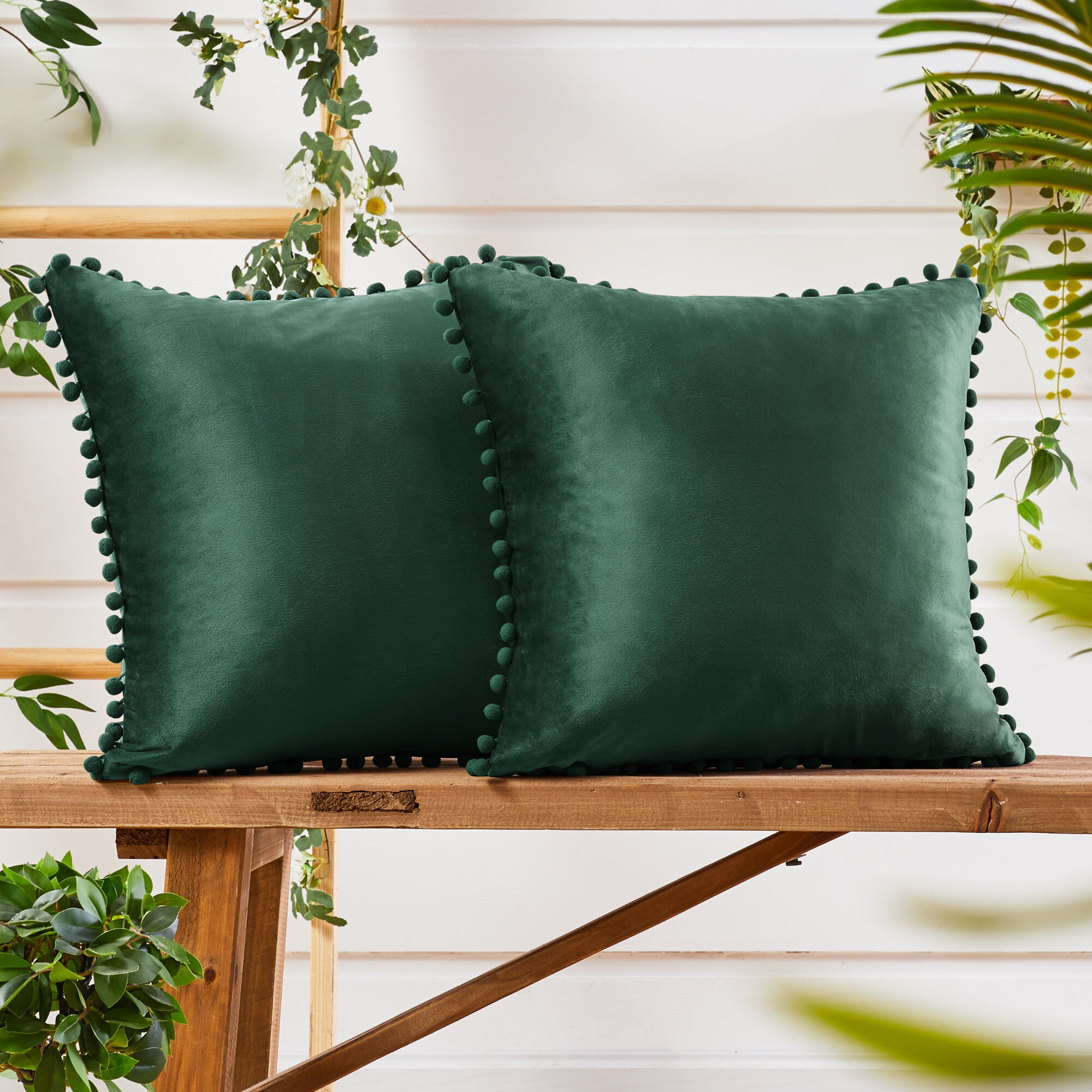 26x26 velvet top pillow covers