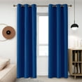 thumbnail image 1 of Deconovo Black Out Curtains, Thermal Insulated Solid Grommet Blackout Curtains/Drapes for Kid's Room (Royal Blue, 42" x 90", Set of 2 Panels), 1 of 9