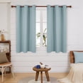 thumbnail image 1 of Deconovo Blackout Curtain Room Darkening Thermal Insulated Curtains Grommet Window Curtain for Bedroom Baby Blue 38 x 54 inch 2 Panels, 1 of 11