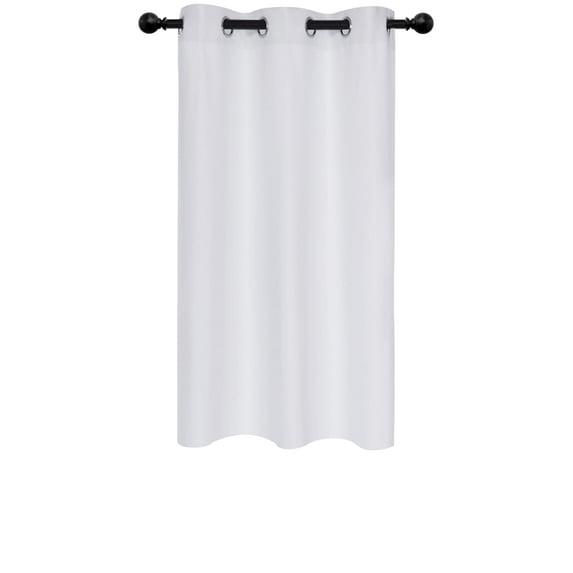 ZOPZO Blackout Curtain Thermal Insulated for Living Room, 42×54 inch, Greyish White, 1 Panel