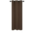 thumbnail image 1 of Deconovo Blackout Curtain Thermal Insulated for Living Room, 42×72 inch, Brown, 1 Panel, 1 of 8