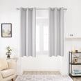 thumbnail image 1 of ZOPZO Blackout Curtains, Grommet Top, Room Darkening Window Curtains for Bedroom, 42x54 inch, Star White, Set of 2, 1 of 6