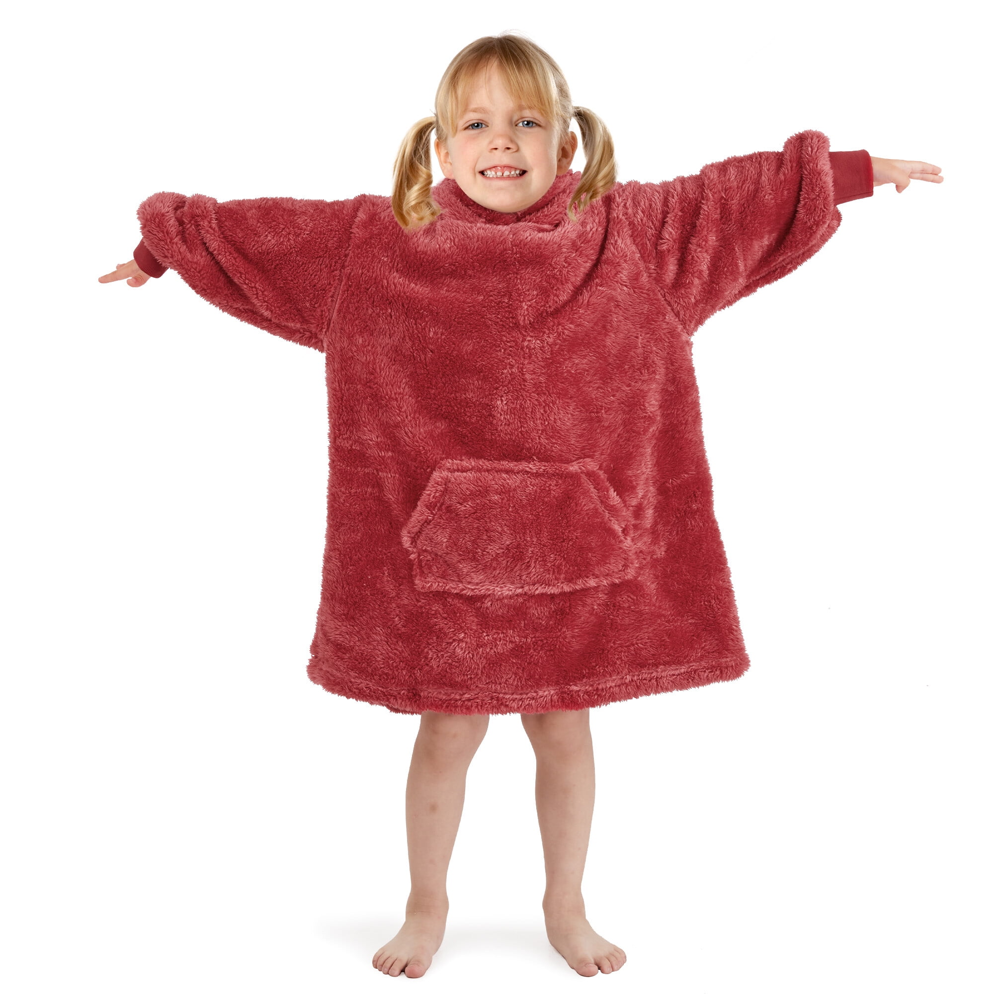 Deconovo Warm Wearable Blankets with Sleeves for Adults and Children