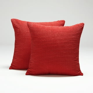 Red pillows at walmart sales