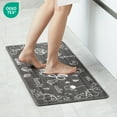 thumbnail image 1 of Deconovo Dark Gray Anti-Fatigue Kitchen Mat - Non-Slip Waterproof Comfort Standing Rug for Kitchen & Office, 0.47" Thick PVC, 17" x 40", 1 of 7