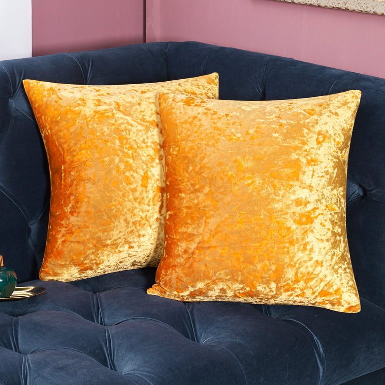 Panne Velvet Coral Decorative Pillow