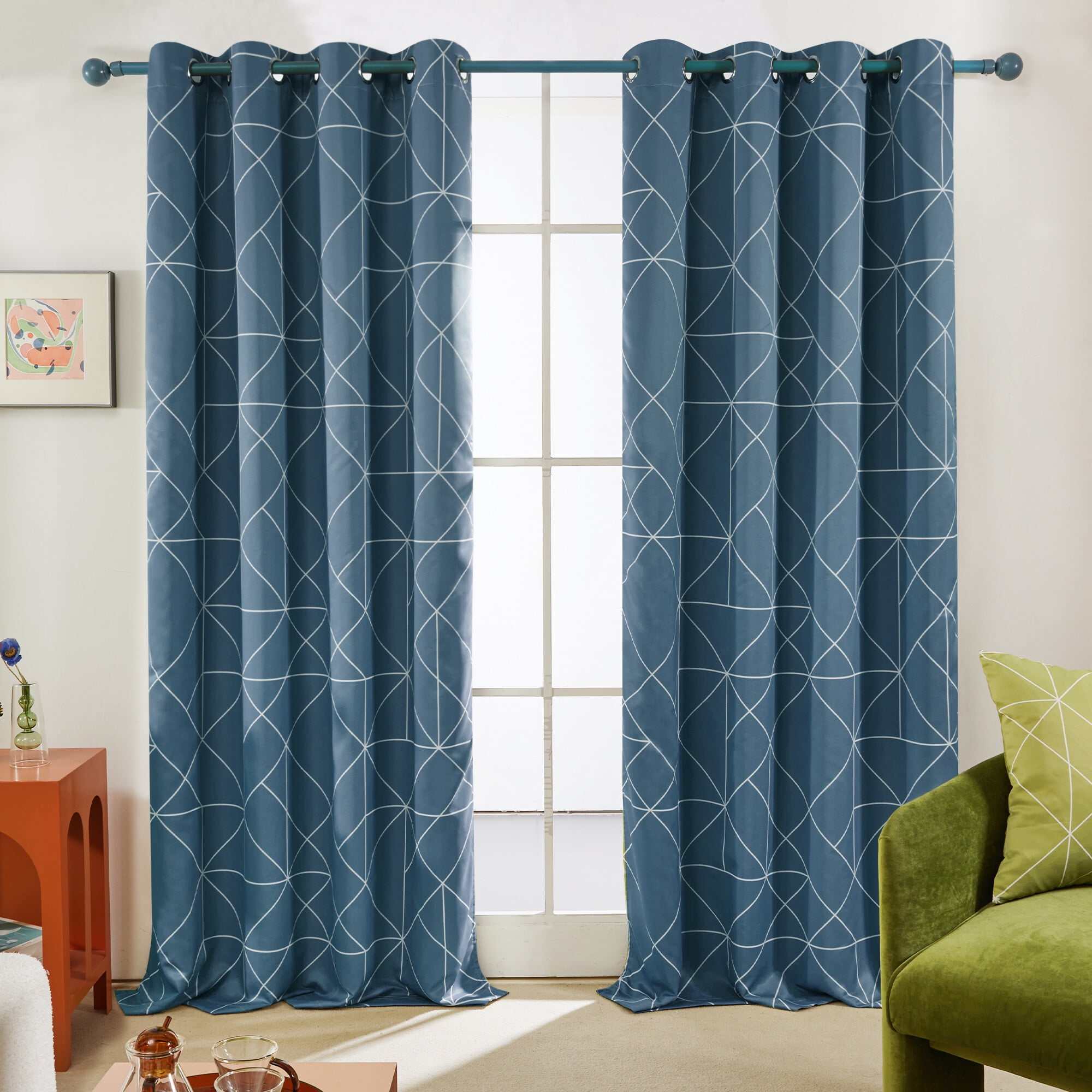 Deconovo Designer Series Total Blackout Curtains for Living Room