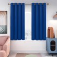 thumbnail image 1 of Deconovo Grommet Blackout Curtains Set of 2 - Thermal Insulated Energy Efficient Window Curtains for Nursery Room (52x54 inch, Royal Blue, 2 Panels), 1 of 7