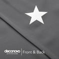 thumbnail image 1 of Deconovo Star Print Blackout Curtains Thermal Insulated, Light Gray, 42W x 54L Inch, Room Darkening Drapes for Bedroom Living Room Set of 2, 1 of 2