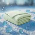 thumbnail image 1 of Deconovo Cooling Comforter for Summer, Double-Sided Soft & Breathable Quilt for Hot Sleepers, Lightweight King Size 90"x108", Green, 1 of 10