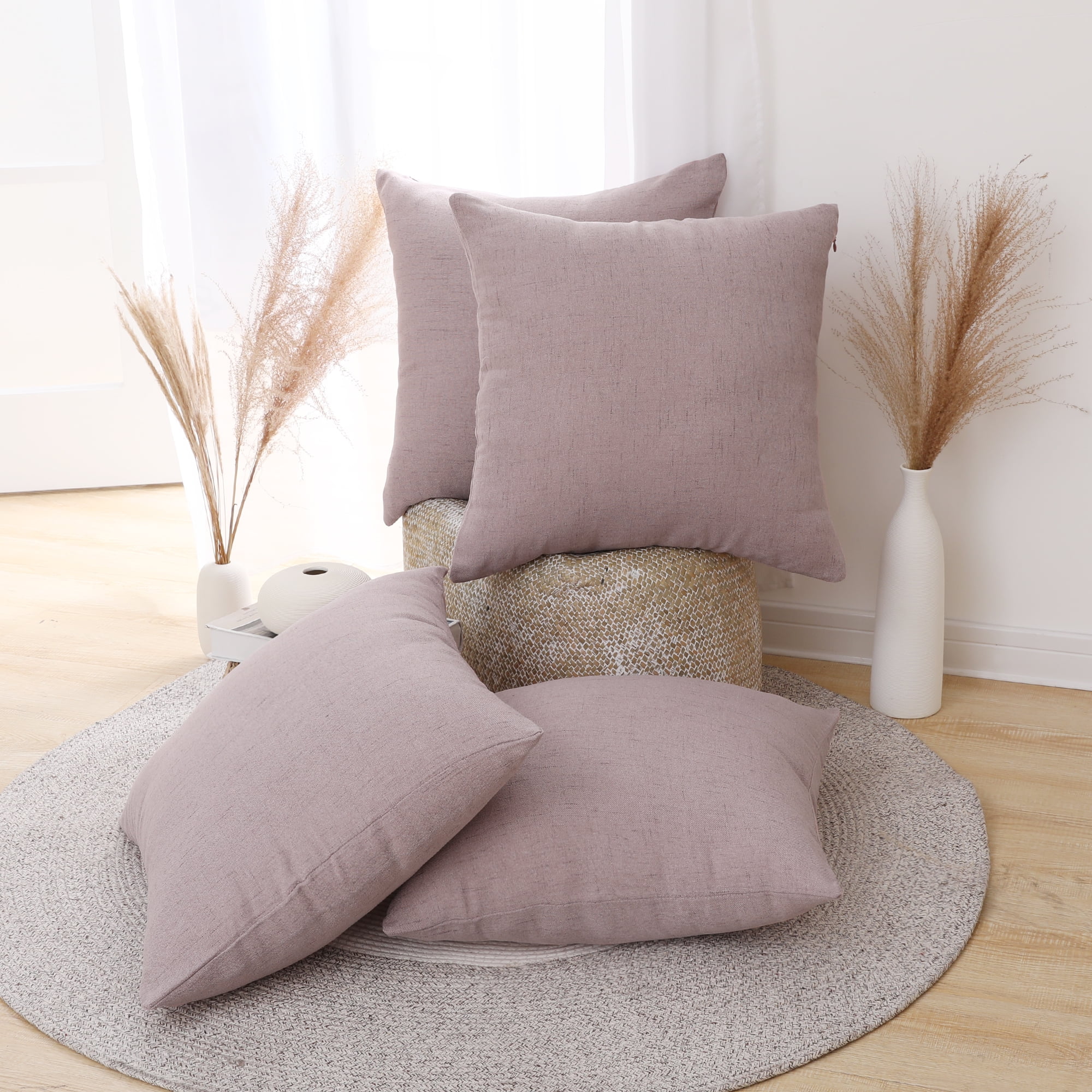 Faux burlap pillow covers wholesale 2025