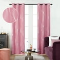 thumbnail image 1 of Deconovo Pattern Printed Curtains for Girl's Room, Thermal Insulated Grommet Decorative Drapes (42 x 72 inch, Pink, 2 Panels), 1 of 8