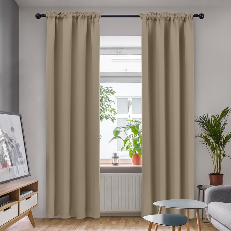 Deconovo Thermal Insulated Blackout Curtains, 42