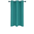 thumbnail image 1 of Deconovo Blackout Curtain for Indoor Use, Noise Reducing, Turquoise, 42W x 45L Inch, Room Darkening Thermal Insulated Curtain, 1 Panel, 1 of 7