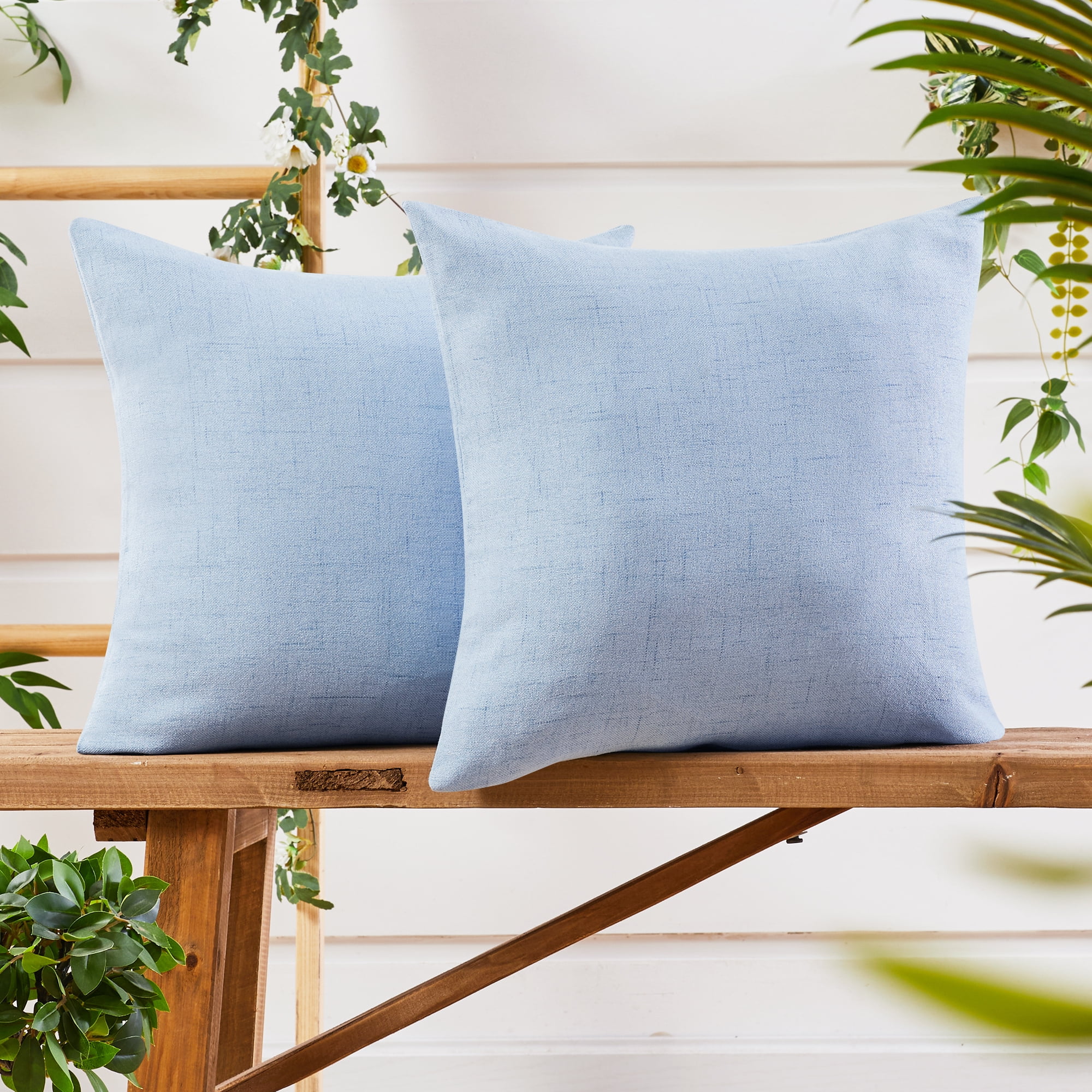 Burlap pillow cover cheap