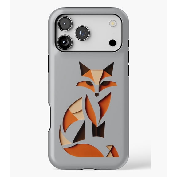 Deconstructed Fox M1129, Case for iPhone 17/16/15/14/13/12/11 Pro Max – Stylish Unisex Protective Cover