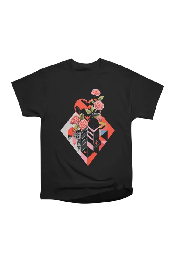 Deconstructed Roses T-Shirt Tee Gift For Him Merch For Her Apparel For Friend