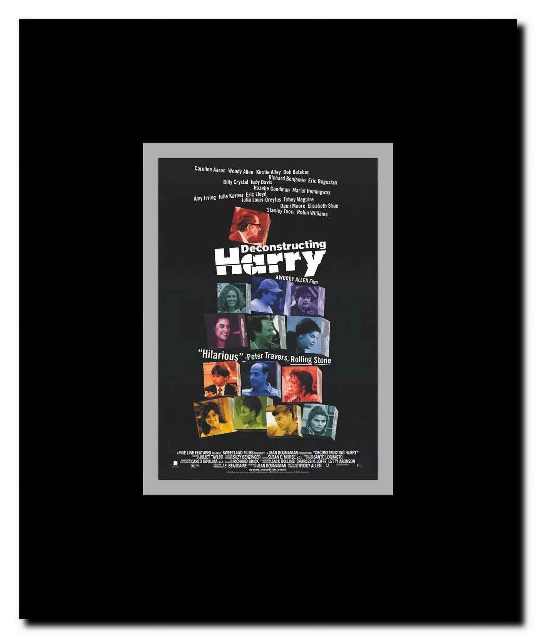 Deconstructing Harry Framed Movie Poster