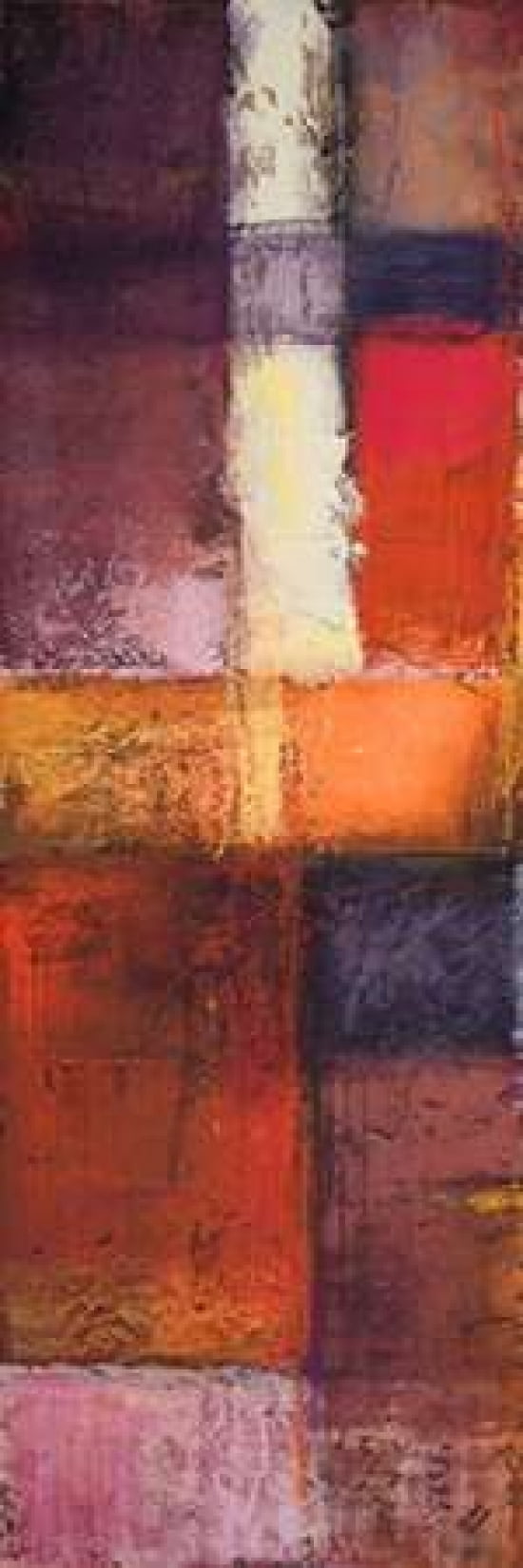 Deconstructing Panel I Canvas Art - Michael Marcon (8 x 24)
