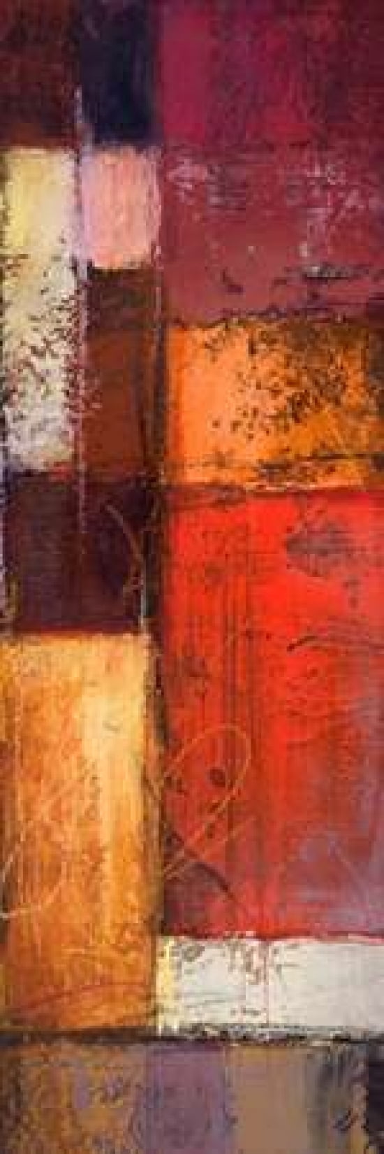 Deconstructing Panel II Canvas Art - Michael Marcon (8 x 24)
