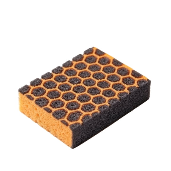 Decontamination Cleaning Sponge, Carbide Rust Eraser for BBQ Grill, Emery Particle Abrasive Sponge for Pots, Pans, Sinks and Hobs, High-Density Scrubbing Wipe