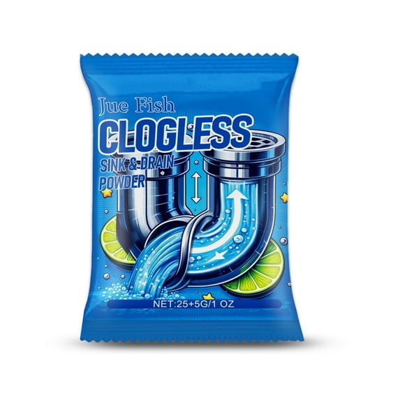 Decontamination and Deodorization Quickly Dissolves Clogged Drains Powerful Unclogging Agent