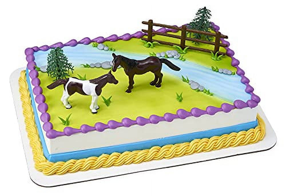 Decopac Horses DecoSet Cake Topper