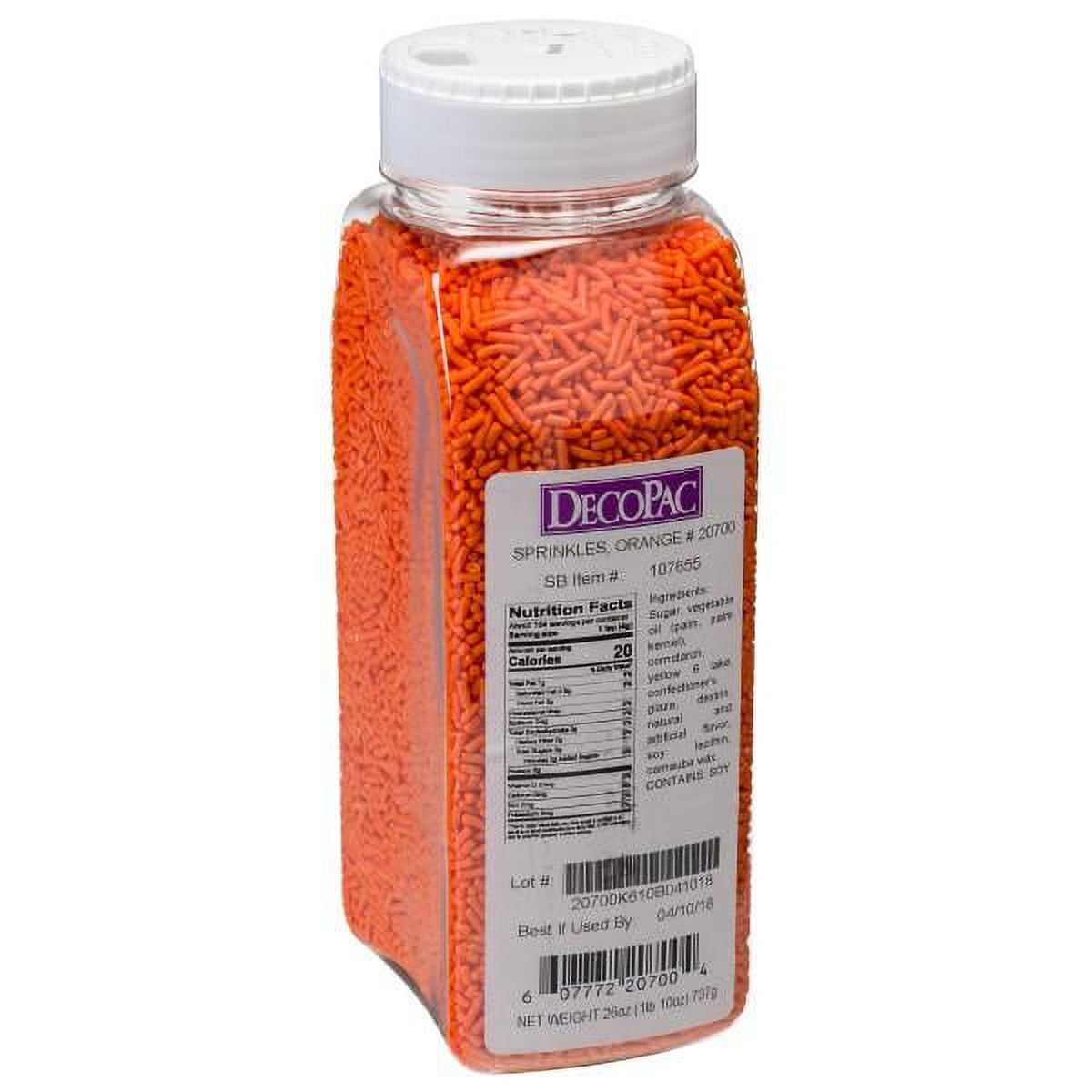 Decopac Orange Sprinkles