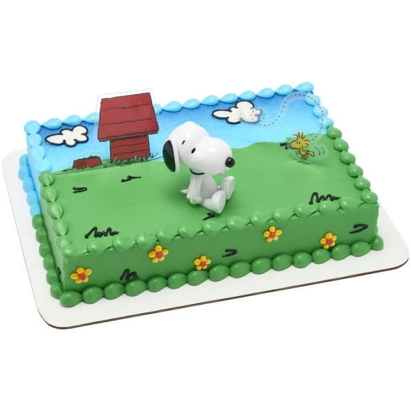 Decopac Peanuts Snoopy and Woodstock Cake Topper Decoration