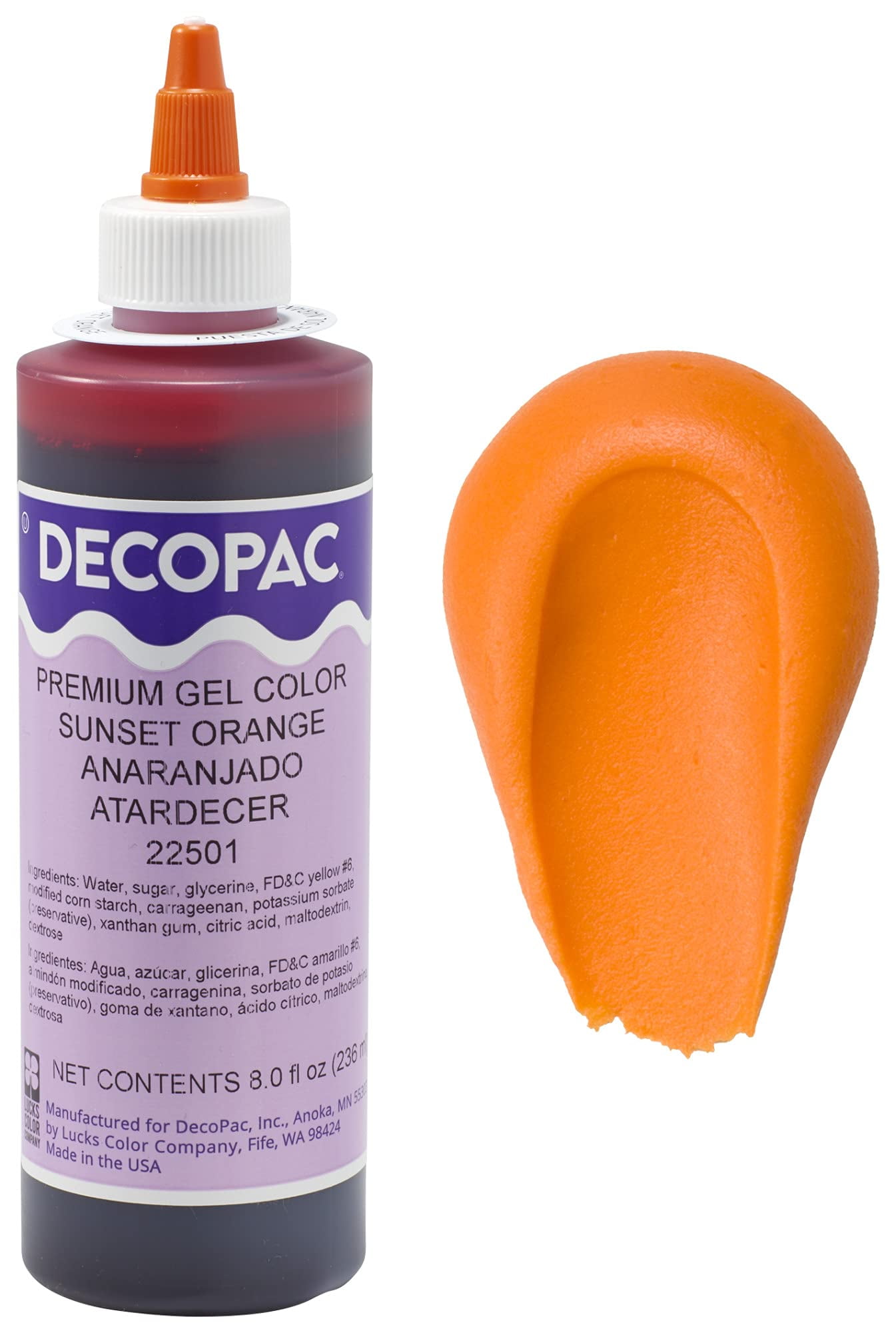 Decopac Premium Gel Food Color, Edible Coloring For Use With