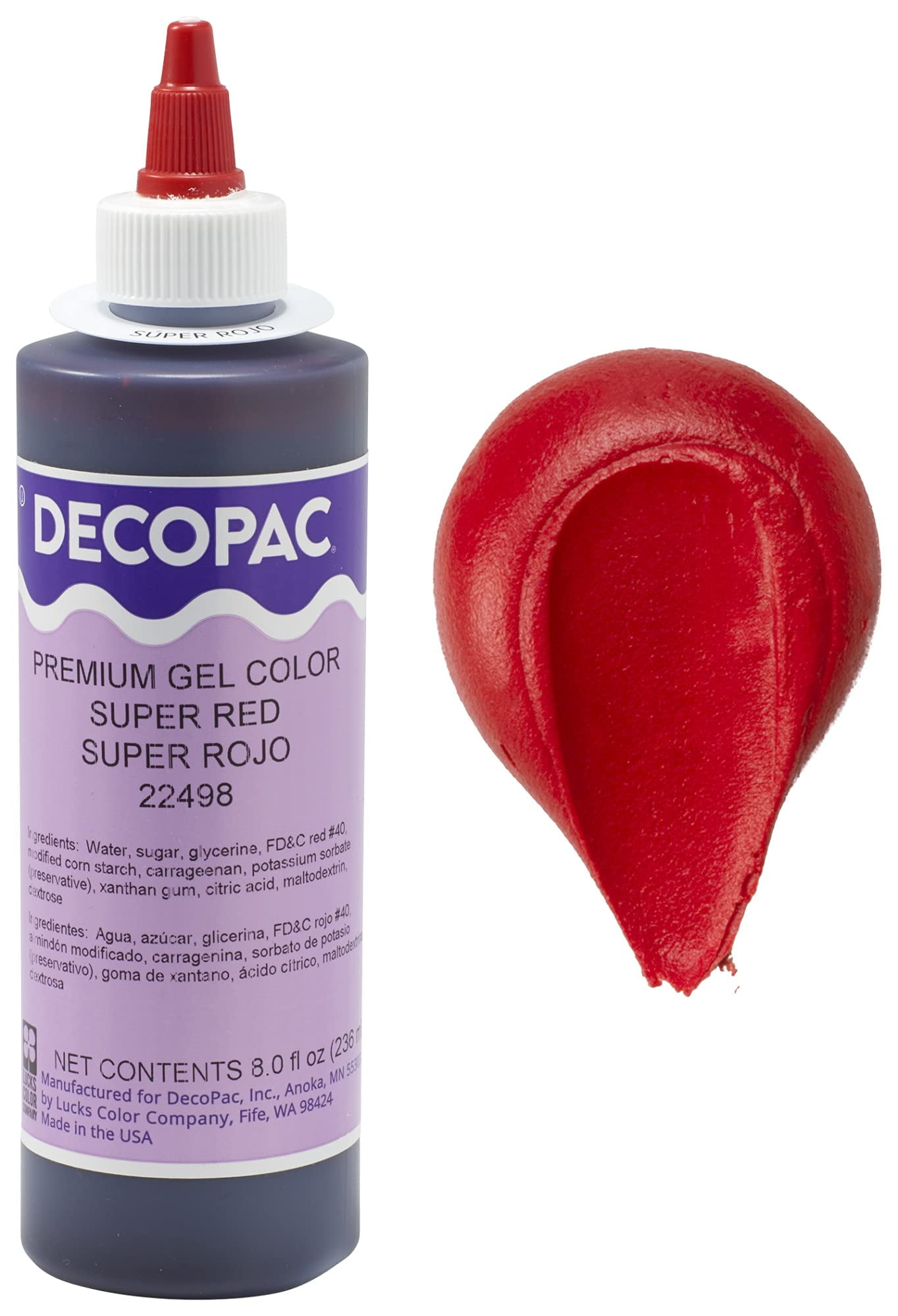Decopac Premium Gel Food Color, Edible Coloring For Use With