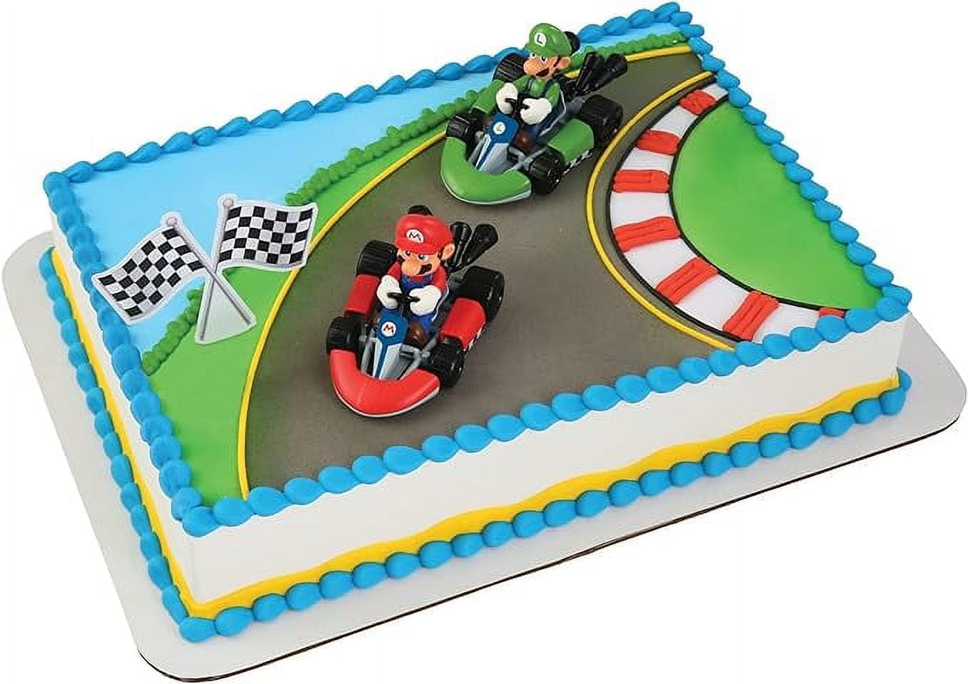 Decopac Super Mario Mario Kart DecoSet Cake Decoration, Version, 2.15 ...