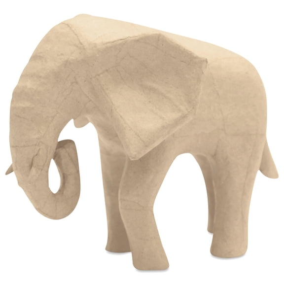Decopatch Medium Paper Mache Animal - African Elephant