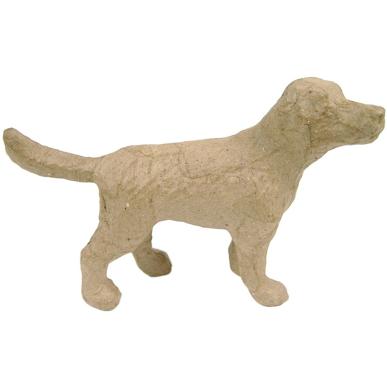 Dog - Paper-Mache Figurine 4.5