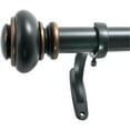thumbnail image 1 of Decopolitan 1" Urn Adjustable Curtain Rod Set, 1 of 7