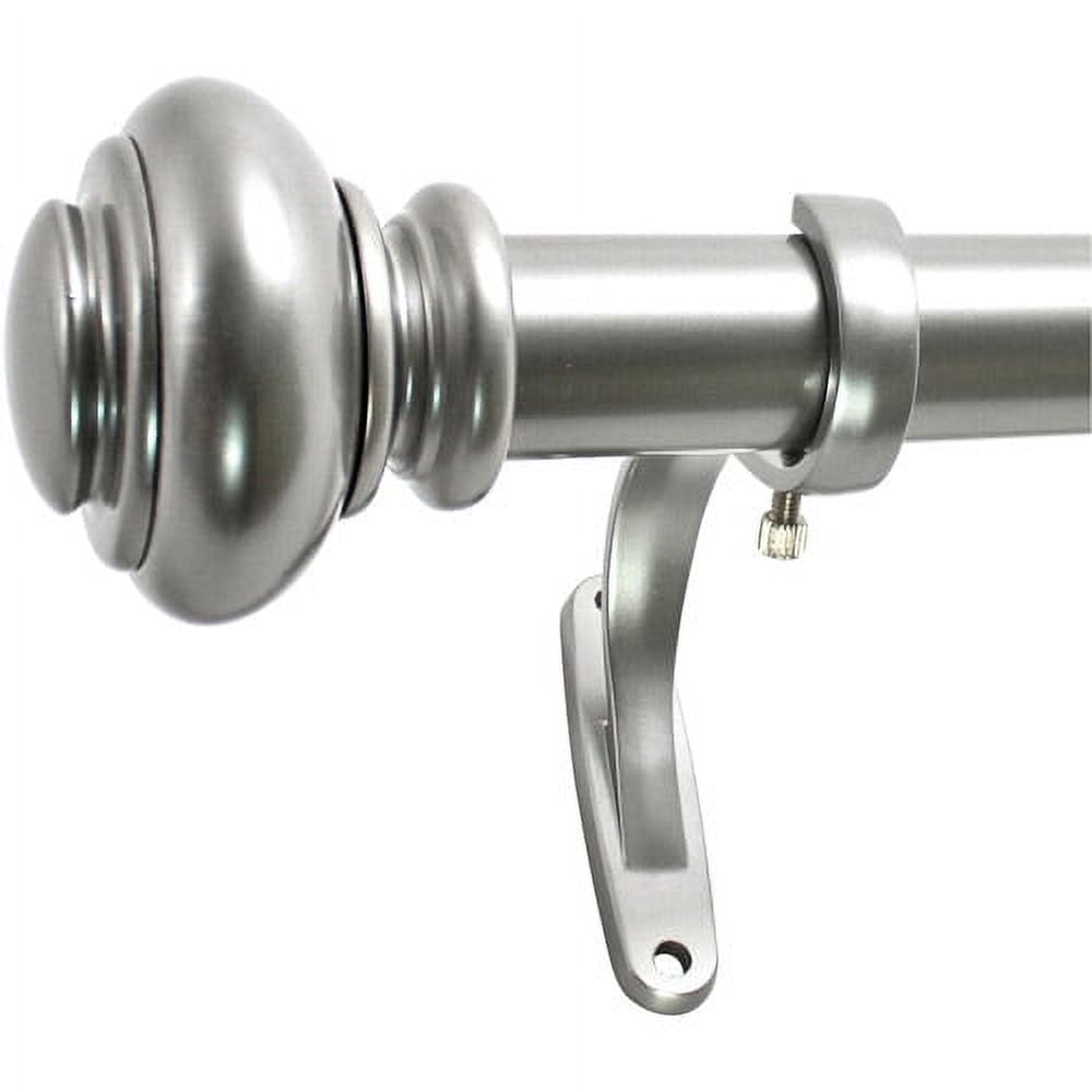Decopolitan 1" Urn Adjustable Curtain Rod Set