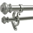 thumbnail image 1 of Decopolitan 1" Urn Adjustable Double Curtain Rod Set, 1 of 11
