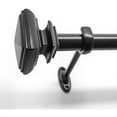 thumbnail image 1 of Decopolitan 7/8" Diameter Square Adjustable Curtain Rod Set, 1 of 3
